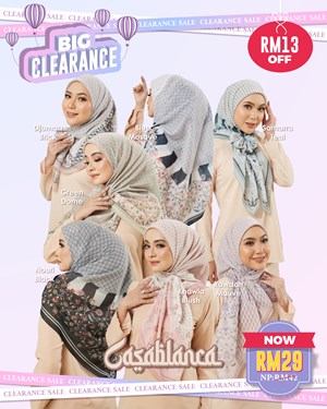 Tudung Bawal Casablanca